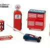 Muscle Shop Tools Caltex, Red With Blue - Greenlight 13159 - 1/64 Scale Diecast Model Toy Car -ModelToyCars Shop 13159 GL Muscle Shop Tools 164 1 AZ 67742.1610379649.386.513