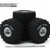 Monster Truck Goodyear Wheel & Tire Set, Black - Greenlight 13547 - 1/18 Scale Diecast Acessory -ModelToyCars Shop 13547 GL KOC 66in Monster Truck Wheel Set Goodyear 118 1 67420.1644534353.386.513