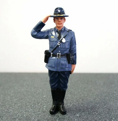 State Trooper Brian, Blue - American Diorama 16110 - 1:18 Scale Hand Painted Diorama Accessory 3 State Trooper Brian, Blue - American Diorama 16110 - 1:18 Scale Hand Painted Diorama Accessory