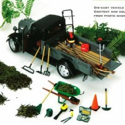 PHOENIX Hobby Gear Landscape Service- Garage Diorama Acc Set 18432-1/24 Scale Diecast Car Diorama Accessory