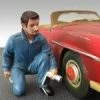 Mechanic Jerry Figure, Blue - American Diorama Figurine 23789 - 1/18 Scale -ModelToyCars Shop 23789 AD Mechanic Jerry Figure Diecast Model Car Accessories th 49655.1596672777.386.513