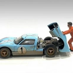 Mechanic Ken Figure, Orange - American Diorama 23790OR - 1/18 Scale Figurine - Diorama Accessory