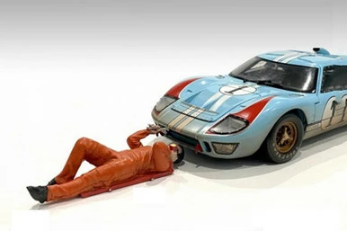 Mechanic Paul Figure, Orange - American Diorama 23791OR - 1/18 Scale Figurine - Diorama Accessory 3 Mechanic Paul Figure, Orange - American Diorama 23791OR - 1/18 Scale Figurine - Diorama Accessory