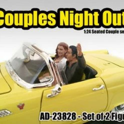 Seated Couple I Couples Night Out- American Diorama 23828 - 1/24 Scale Diecast Hobby Accessory
