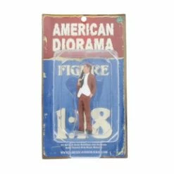 The Robbers Robber III, Red - American Diorama 23885 - 1:18 Scale Hand Painted Diorama Accessory