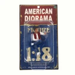 Sitting Adam Figurine, American Diorama 23887 - 1/18 Scale Collectible Hobby Accessory