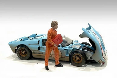 Mechanic Dan Figure, Orange - American Diorama 23904OR - 1/24 Scale Figurine - Diorama Accessory 3 Mechanic Dan Figure, Orange - American Diorama 23904OR - 1/24 Scale Figurine - Diorama Accessory