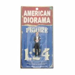 The Robbers Robber I, Black - American Diorama 23921 - 1:24 Scale Hand Painted Diorama Accessory