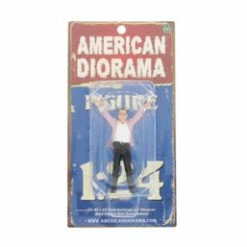 The Robbers Robber IV, Pink - American Diorama 23924 - 1:24 Scale Hand Painted Diorama Accessory