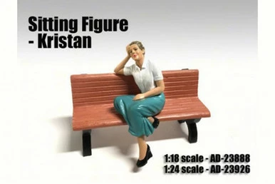 Sitting Kirstan Figurine, American Diorama 23926 - 1/24 Scale Collectible Hobby Accessory 3 Sitting Kirstan Figurine, American Diorama 23926 - 1/24 Scale Collectible Hobby Accessory