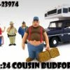 Trailer Park Figures Series 1 Cousin Budford, American Diorama Figurine 23974 - 1/24 Scale