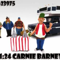 Trailer Park Figures Series 1 Carnie Barney, American Diorama Figurine 23975 - 1/24 Scale