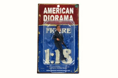 Police Officer II Figurine, American Diorama 24012 - 1/18 Scale Hobby Accessory 3 Police Officer II Figurine, American Diorama 24012 - 1/18 Scale Hobby Accessory