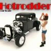 Hotrodders Nancy Figurine, American Diorama 24028 - 1/24 Scale Hobby Accessory -ModelToyCars Shop 24028AD AD Hotrodders Nancy 124 1 az th 22055.1596672644.386.513
