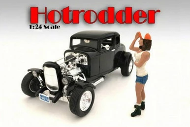 Hotrodders Nancy Figurine, American Diorama 24028 - 1/24 Scale Hobby Accessory 3 Hotrodders Nancy Figurine, American Diorama 24028 - 1/24 Scale Hobby Accessory