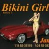 Bikini Girl January, Yellow - American Diorama 38165 - 1/18 Scale Figurine - Diorama Accessory -ModelToyCars Shop 38165 AD Bikini Girl Jan 118 1 YELLOW AZ 14937.1610379531.386.513