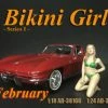 Bikini Girl February, Green - American Diorama 38166 - 1/18 Scale Figurine - Diorama Accessory -ModelToyCars Shop 38166 AD Bikini Girl February 118 1 GREEN AZ 99754.1610379543.386.513