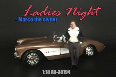 Ladies Night Marco Figure - American Diorama 38194 - 1/18 Figurine - Diorama Accessory 3 Ladies Night Marco Figure - American Diorama 38194 - 1/18 Figurine - Diorama Accessory
