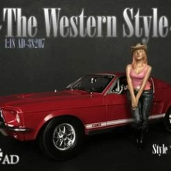 The Western Style VII, Beige And Pink - American Diorama 38207 - 1/18 Figurine - Diorama Accessory