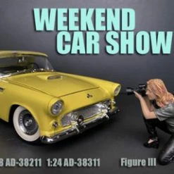 Weekend Car Show Figure IIIand- American Diorama 38211 - 1/18 Scale Figurine - Diorama Accessory