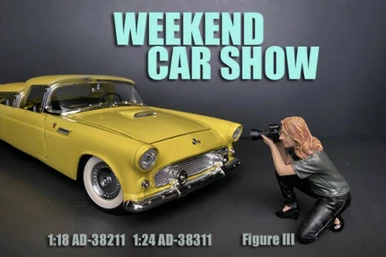 Weekend Car Show Figure IIIand- American Diorama 38211 - 1/18 Scale Figurine - Diorama Accessory 3 Weekend Car Show Figure IIIand- American Diorama 38211 - 1/18 Scale Figurine - Diorama Accessory