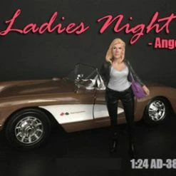 Ladies Night Angela Figure - American Diorama 38292 - 1/24 Figurine - Diorama Accessory