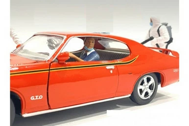 Hazmat Crew - Figure III, Blue - American Diorama 76269 - 1/18 Scale Figurine - Diorama Accessory 3 Hazmat Crew - Figure III, Blue - American Diorama 76269 - 1/18 Scale Figurine - Diorama Accessory