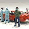 Hazmat Crew - Figure V, Blue And Green - American Diorama 76271 - 1/18 Figurine - Diorama Accessory -ModelToyCars Shop 76271 AD Hazmat Crew Figure V 118 1 26621.1622134429.386.513