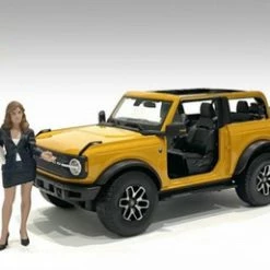 The Dealership - Female Salesperson, Black - American Diorama 76310 - 1/18 Scale Figurine