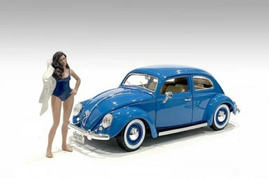 Beach Girls - Katy, Dark Blue - American Diorama 76313 - 1/18 Scale Figurine - Diorama Accessory 3 Beach Girls - Katy, Dark Blue - American Diorama 76313 - 1/18 Scale Figurine - Diorama Accessory