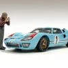 Race Day 1 Figure II, Burgundy & Gray - American Diorama 76384 - 1/24 Figurine - Diorama Accessory -ModelToyCars Shop 76384 AD Race Day 1 Figure II 124 1 83344.1642013248.386.513