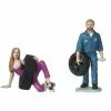 Motorhead Miniatures Tire Brigade Gary And Val 2 Piece Figure Set, 769 - 1/18 Scale Figurine - Diorama Accessory -ModelToyCars Shop 769 MDI Tire Brigade Gary and Val 118 1 AZ 46237.1610380002.386.513