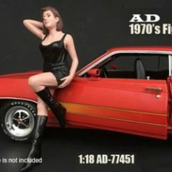 70s Style Figure - I, American Diorama 77451 - 1/18 Scale Accessory For Diecast Cars