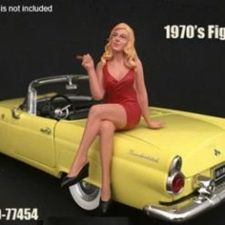 70s Style Figure - IV, American Diorama 77454 - 1/18 Scale Accessory For Diecast Cars
