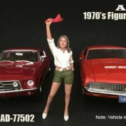 70s Style Figure - II, American Diorama 77502 - 1/24 Scale Accessory For Diecast Cars