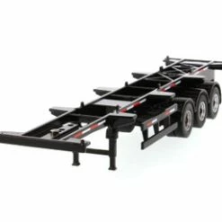 40' Skeletal Trailer, Black - Diecast Masters 91024 - 1/50 Scale Diecast Replica
