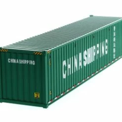 40' Dry Goods Sea Shipping Container 'China Shipping', Diecast Masters 91027C, 1/50 Plastic Replica