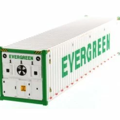 40' Refrigerated Sea Shipping Container 'Evergreen'- Diecast Masters 91028A - 1/50 Scale Plastic