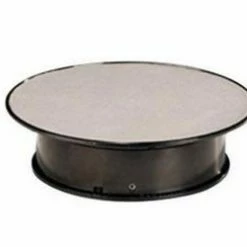 AUTOArt Small Rotary Display (8in/20cm), Silver - Auto Art 98018 - Diecast Model Vehicle Accessory