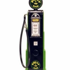 Lucky Road Signature Digital Gas Pump Polly Gas, Black - Yatming 98781 - 1/18 Scale Diecast Model