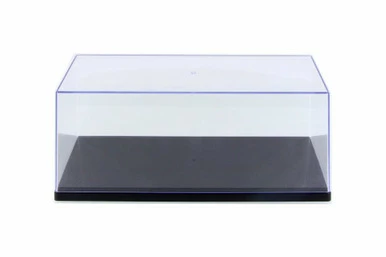 Acrylic Display Case (w/3 Background Designs), Black Base - ModelToyCars 9906BK - 1/24 Accessory 3 Acrylic Display Case (w/3 Background Designs), Black Base - ModelToyCars 9906BK - 1/24 Accessory