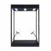 Large LED Lighted Display Case, Black - ModelToyCars 9926MBK - Display Case For Diecast Cars