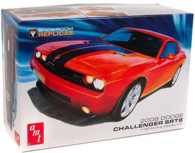 AMT 2008 Dodge Challenger SRT8, 1/25 Scale Plastic Model Car Kit - AMT1075 3 AMT 2008 Dodge Challenger SRT8, 1/25 Scale Plastic Model Car Kit - AMT1075