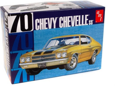 AMT 1970 Chevy Chevelle SS, 1/25 Scale Plastic Model Car Kit - AMT1143M 3 AMT 1970 Chevy Chevelle SS, 1/25 Scale Plastic Model Car Kit - AMT1143M