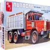 AMT Autocar Dump Truck, 1/25 Scale Plastic Model Car Kit - AMT1150 -ModelToyCars Shop amt1150 06 amt red autocar dump truck diecast toy car 1 61328.1641420336.386.513